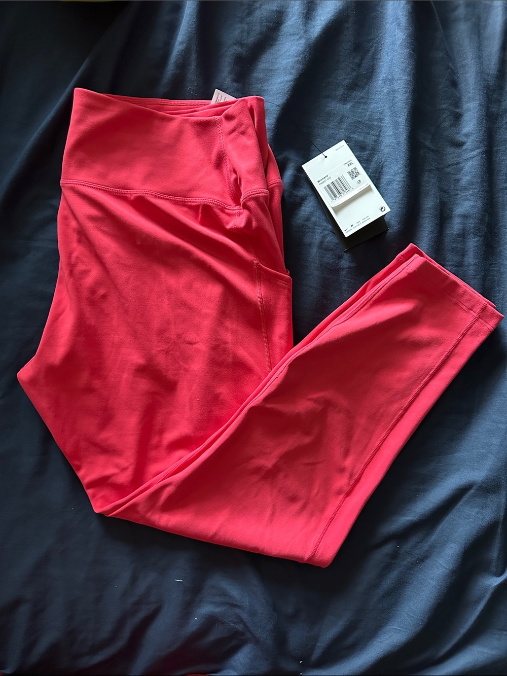 Nike 7/8 High-Rise XXL Bright Coral Active Leggings